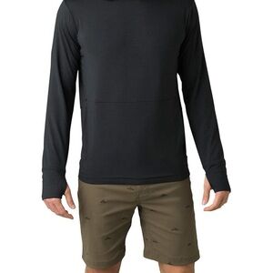 (B51) prAna Men's Standard Brion Short, Slate Green Crux Rock, Size 28, NWT